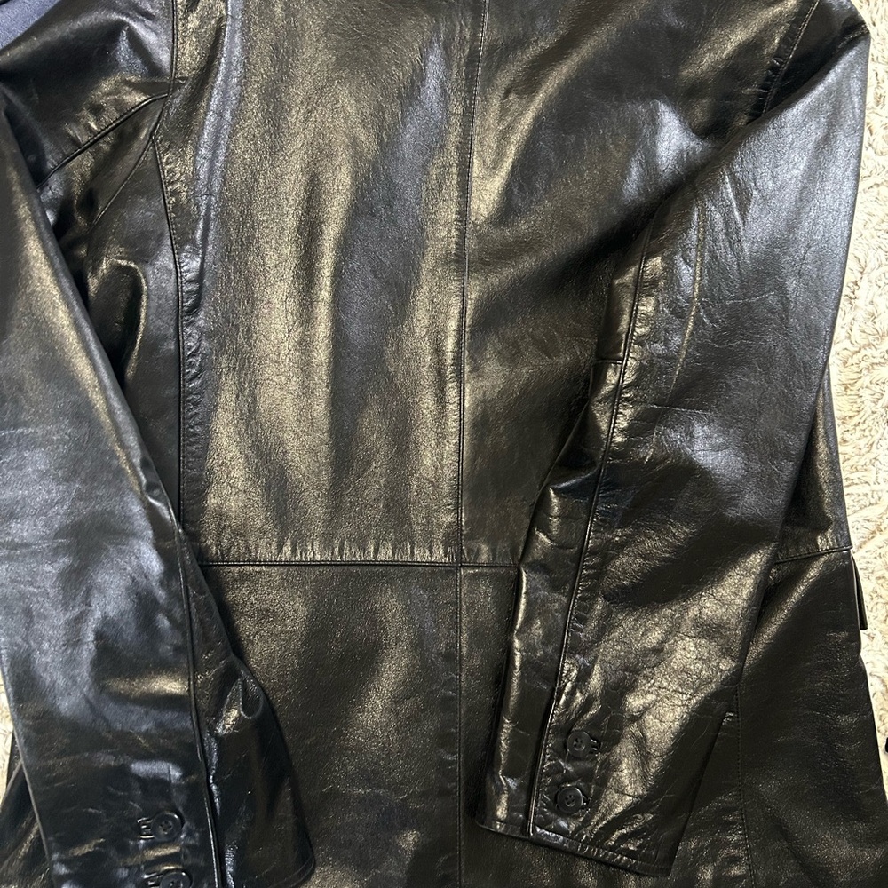 Gap Jacket 100% Leather - Picture 6 of 8